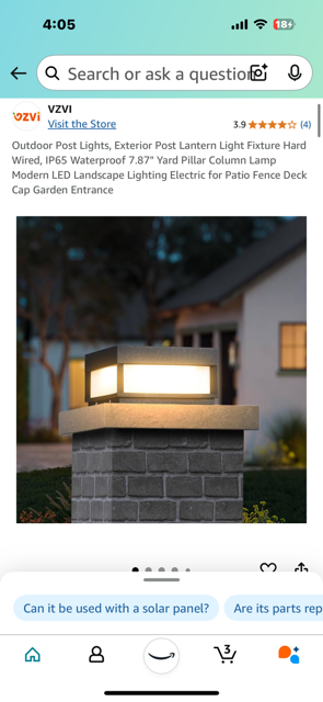 Solar Light For Patio