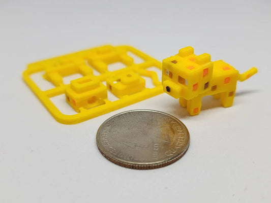 Minecraft Inspired Mini Building Kit Card - Ocelot