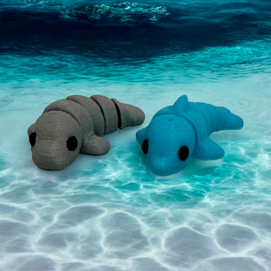 Morty The Manatee & Max The Dolphin 2-Pack Fidgets
