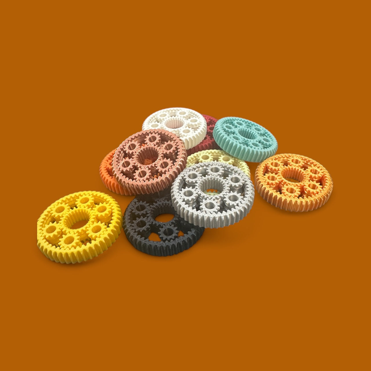 5-Pack Spinning Gear Fidgets