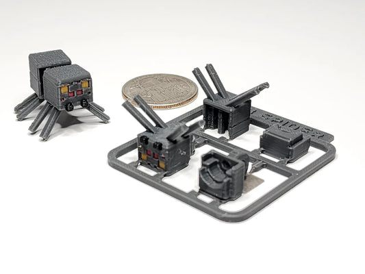 Minecraft Inspired Mini Building Kit Card - Spider