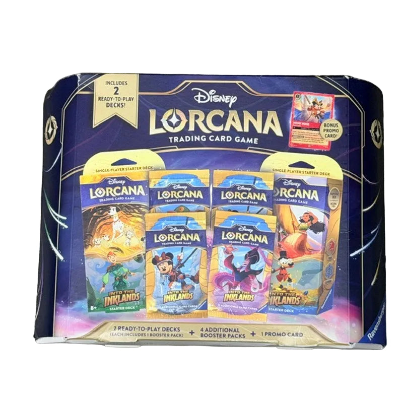 Disney Lorcana Trading Card Game, Includes 2 Ready-to-Play Decks