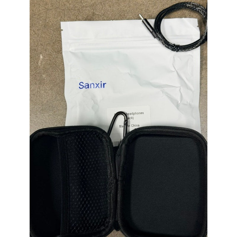 Sanxir Anti-Radiation Air Tube Headphones (Black)
