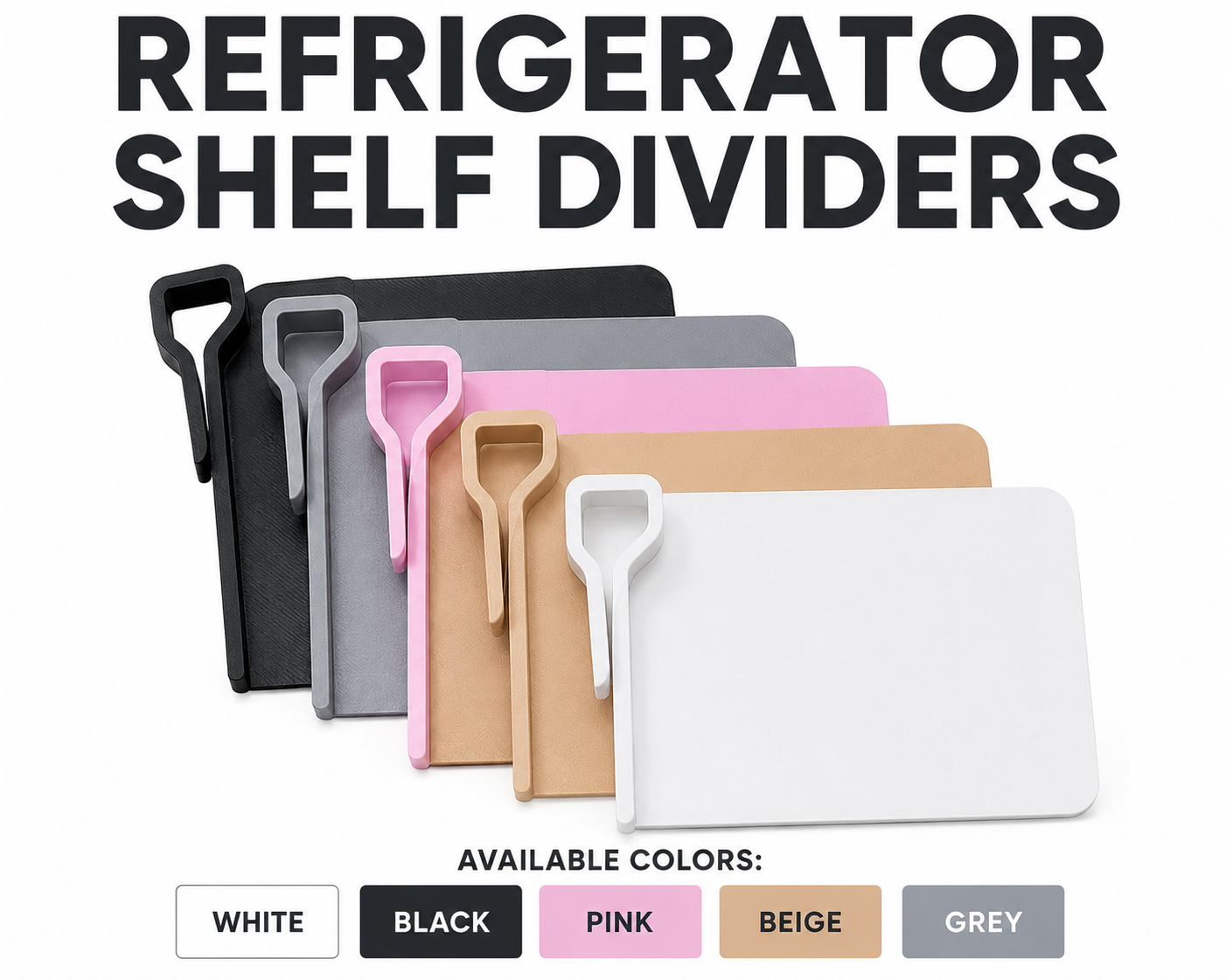 Refrigerator Shelf Divider