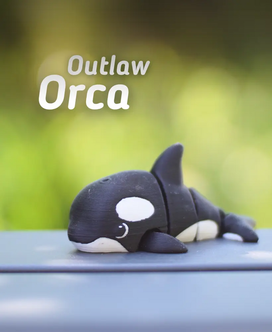 Outlaw Orca Articulating Fidget Toy