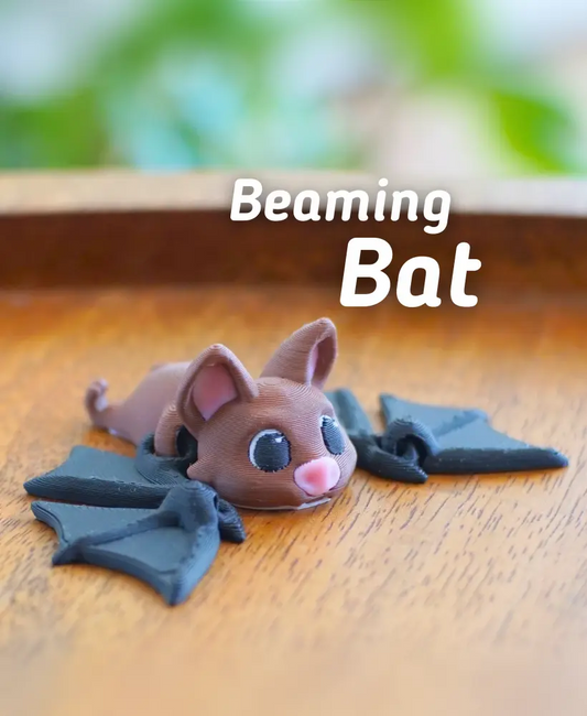 Beaming Bat Articulating Fidget Toy