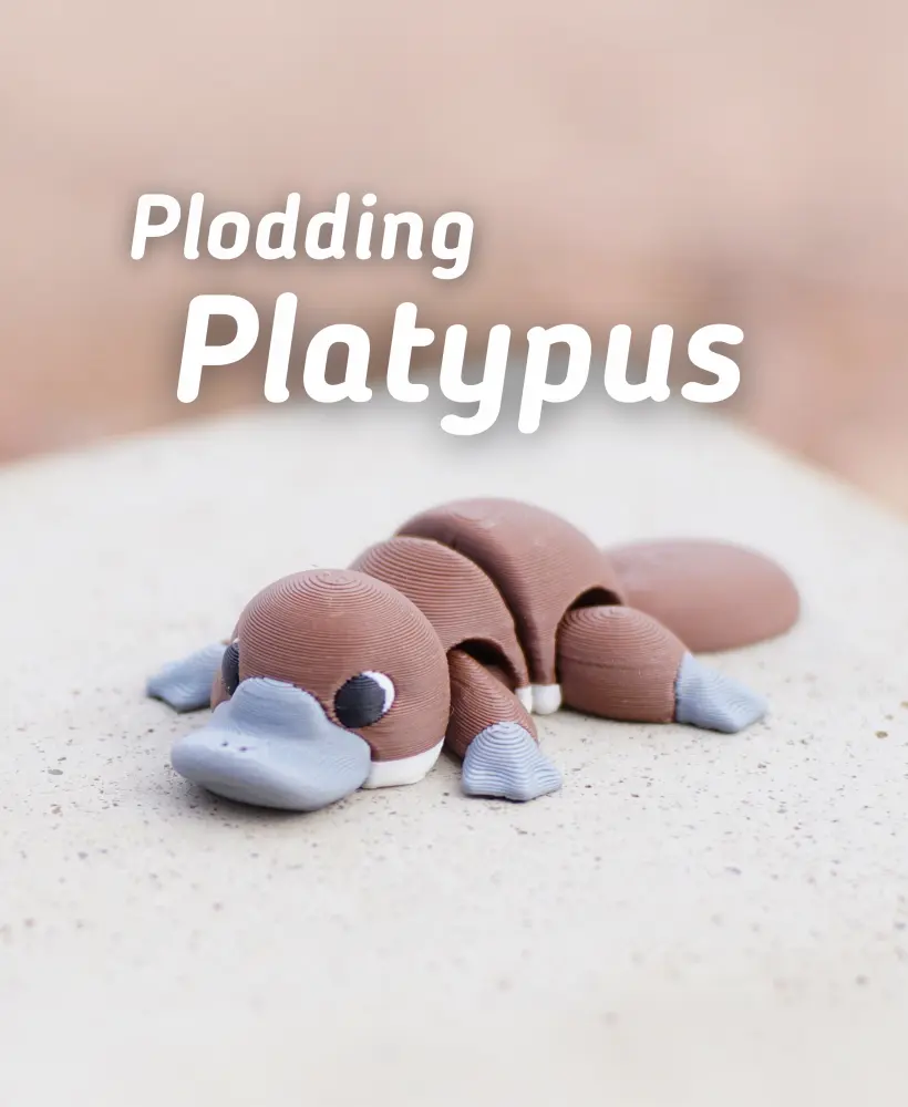 Plotting Platypus Articulating Fidget Toy