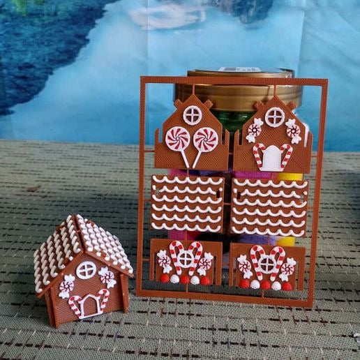 Gingerbread House Kit Card