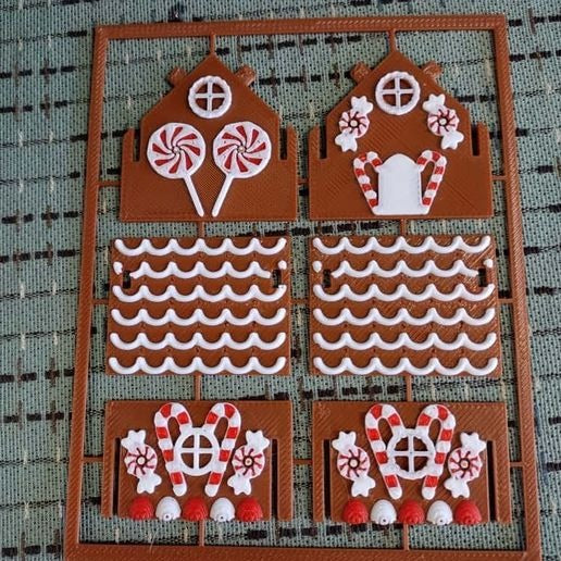 Gingerbread House Kit Card