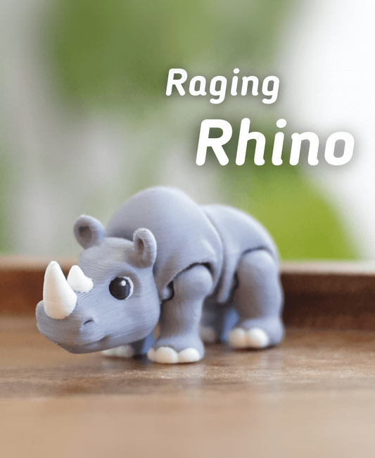 Raging Rhino Articulating Fidget Toy