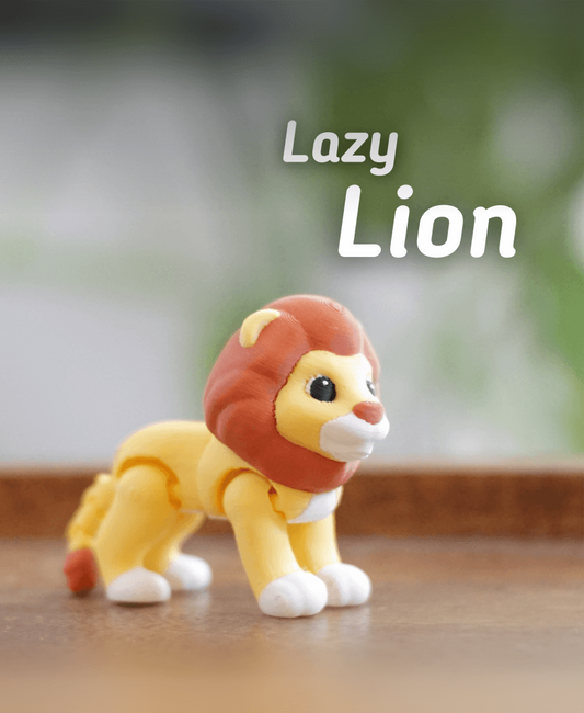 Lazy Lion Articulating Fidget Toy