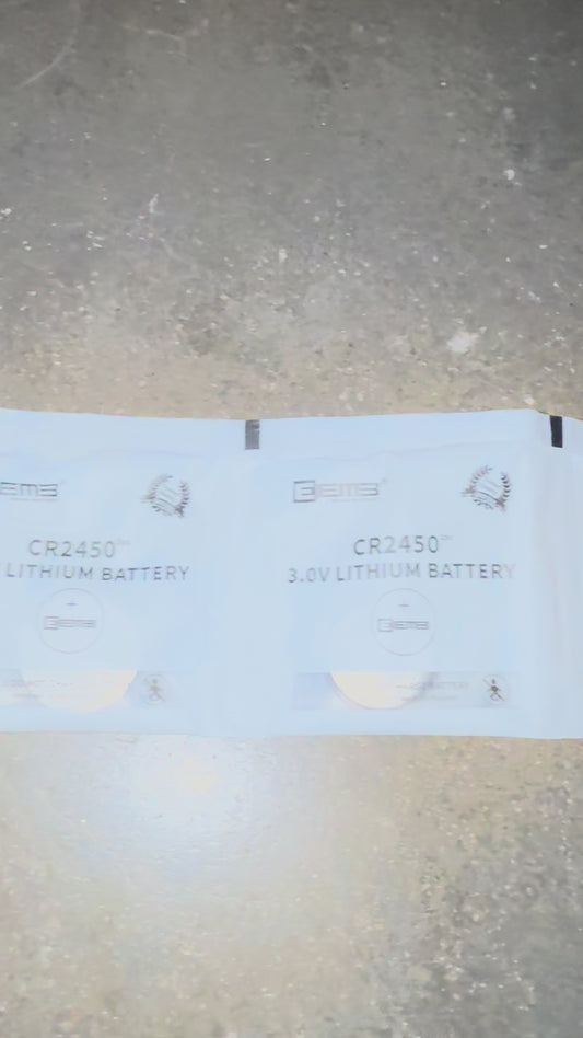 CR2450 Battery 20 Pack, CR 2450 Lithium Batteries, 3V Coin Button Cell Battery Long Lasting, High Capacity for Car Key Fob, Garage Door Opener, Flameless Candles, Smart Sensors, Remote Control
