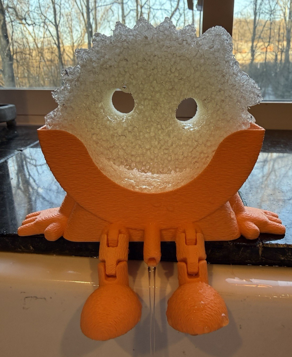 Scrub Daddy Sponge Holder With Questionable Drain